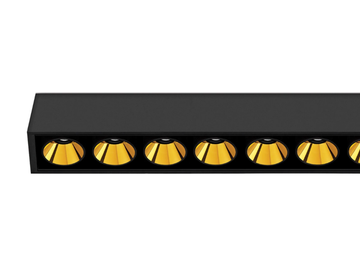 BLACK FOSTER SURFACE 10 - LED multiple aluminium spotlight by Arkoslight - view 3