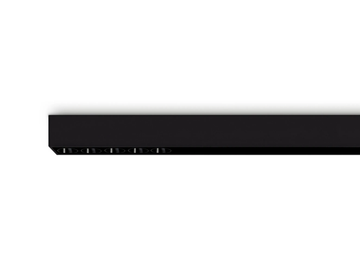 BLACK FOSTER CUSTOM SURFACE 5 - Ceiling mounted linear lighting profile for downlights by Arkoslight - view 2