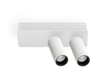 FIT 35 SURFACE DOUBLE - LED multiple adjustable aluminium spotlight by Arkoslight - view 2