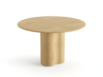 GHIA 74 - Round wooden table by Arper - view 2