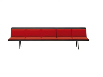 ZINTA WAITING - Modular multi-layer wood bench by Arper - view 2
