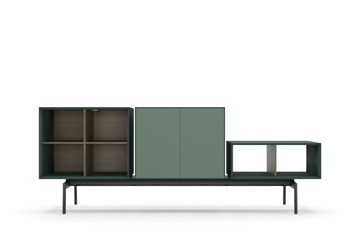 SEMITON 3 UNITS - Modular MDF sideboard by Arper - view 3