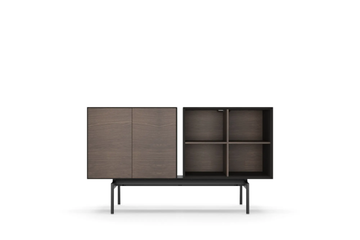 SEMITON 2 UNITS - Modular MDF sideboard by Arper - view 3