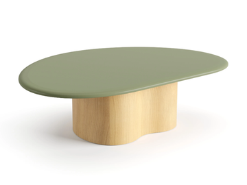 GHIA TOTEM - Low oval MDF coffee table by Arper - view 2