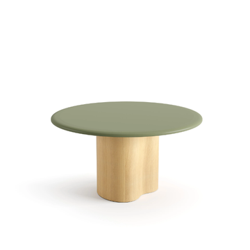 GHIA TOTEM - Low oval MDF coffee table by Arper - view 3
