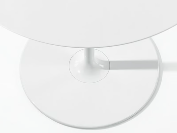 DIZZIE H 74 - Round table by Arper - view 3