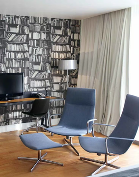CATIFA 70 - Armchair with armrests with 4-spoke base by Arper - view 3