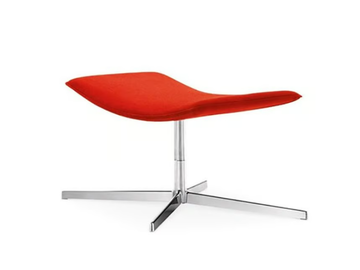 CATIFA 70 - With 4-spoke base footstool by Arper - view 2