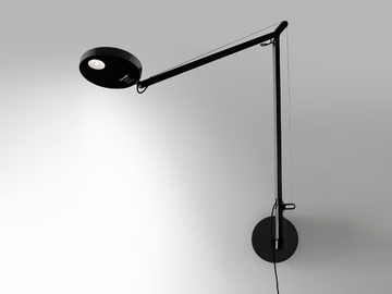 DEMETRA - LED aluminium wall lamp with swing arm by Artemide - view 2