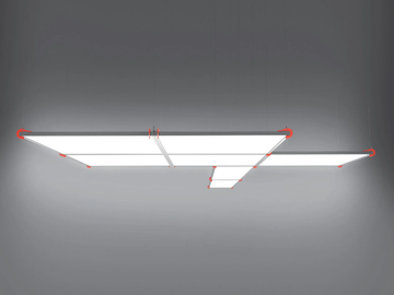 GRAFA SYSTEM - Modular aluminium and polycarbonate pendant lamp by Artemide - view 2