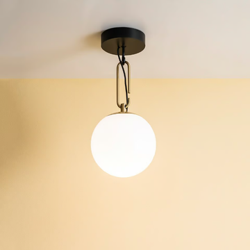 NH - LED blown glass ceiling lamp by Artemide - view 3