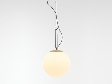 NH - LED blown glass pendant lamp by Artemide - view 2