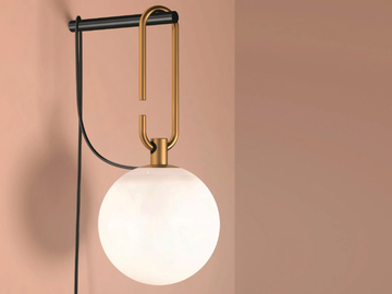 NH - LED blown glass wall lamp by Artemide - view 2