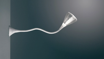 PIPE - Fluorescent adjustable wall lamp by Artemide - view 3