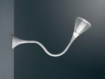 PIPE - Fluorescent adjustable wall lamp by Artemide - view 2