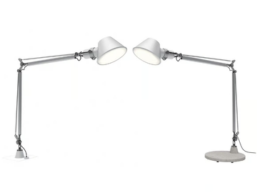 TOLOMEO XXL OUTDOOR - LED with swing arm floor lamp by Artemide - view 2