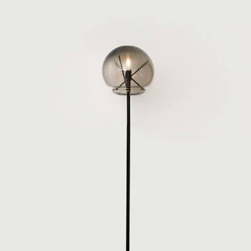 VITRUVIO - Glass and brass floor lamp by Artemide - view 3