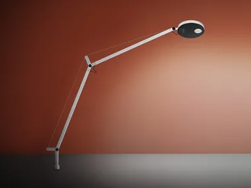DEMETRA - LED adjustable table lamp with fixed support by Artemide - view 2