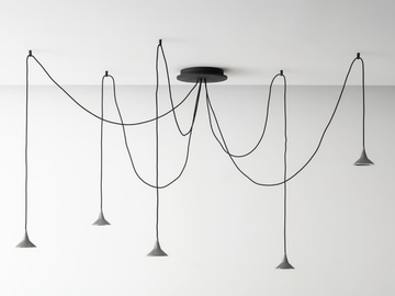 UNTERLINDEN CHANDELIER FREE - LED adjustable aluminium chandelier by Artemide - view 2