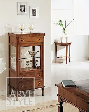 CANALETTO - Demilune cherry wood console table by Arvestyle - view 3