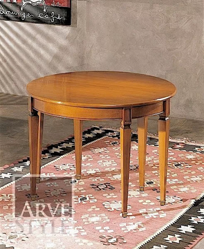 CANALETTO - Demilune extending solid wood console table by Arvestyle - view 3