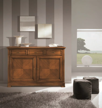 CAPRI - Solid wood sideboard with drawers by Arvestyle - view 3