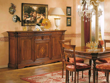 DOGI - Solid wood sideboard with doors by Arvestyle - view 2