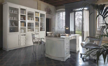 FENICE - Solid wood bookcase with drawers by Arvestyle - view 3