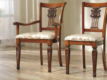 VIVRE LUX - Solid wood chair open back by Arvestyle - view 2