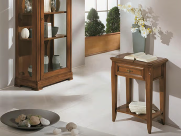 CAPRI - Solid wood coffee table with storage space by Arvestyle - view 2