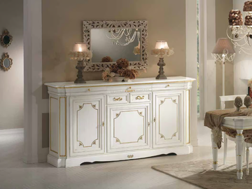 DOGI - Solid wood sideboard with doors by Arvestyle - view 2