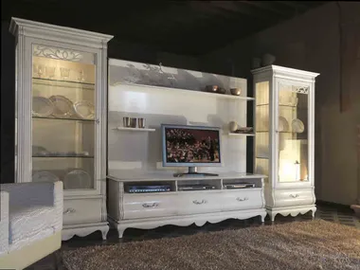 FENICE - Divider solid wood storage wall by Arvestyle - view 2