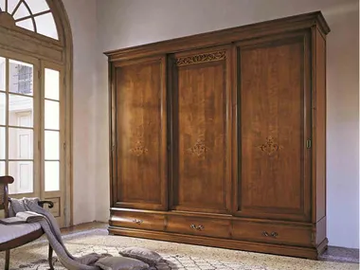 FENICE - Solid wood wardrobe with sliding doors by Arvestyle - view 2