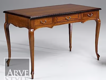 LUDOVICO - Solid wood writing desk with drawers by Arvestyle - view 2