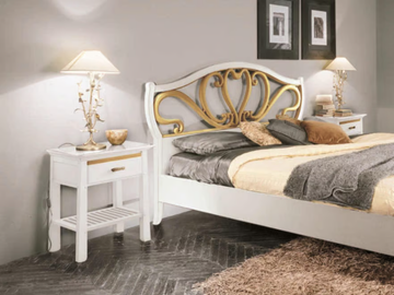 NAIMA - Solid wood bedside table with drawers by Arvestyle - view 2