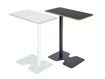 ADJACENT - Rectangular plywood side table by Askia - view 3