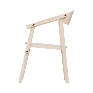 ATELIER - Ash chair with armrests by Askia - view 3