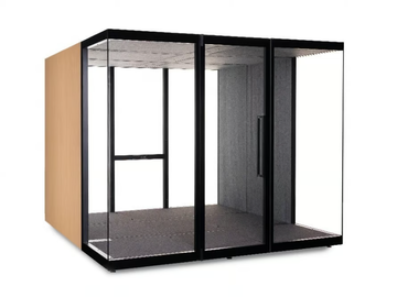 KAMELEON K7 GLASS - Acoustic meeting pod by Askia - view 2