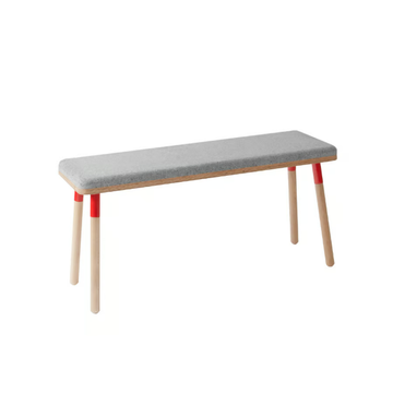 MARCO - Upholstered fabric bench by Askia - view 3