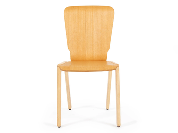 TIPRO - Stackable oak chair by Askia - view 2