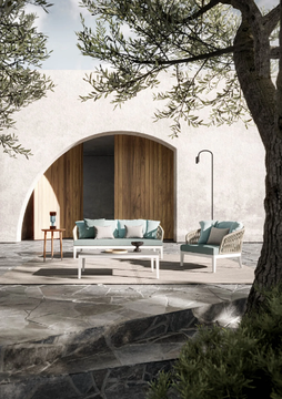 DREAM 2.0 - Low rectangular aluminium coffee table by Atmosphera - view 3