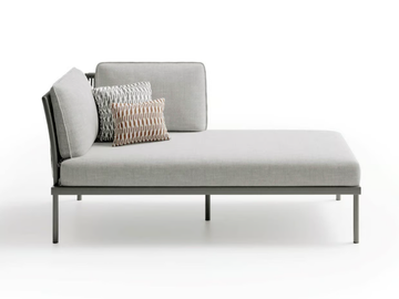 FLASH RIGHT CORNER CHAISE LONGUE - Fabric Garden daybed by Atmosphera - view 2