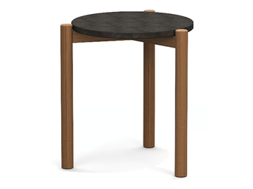 LODGE - Teak high side table by Atmosphera - view 2
