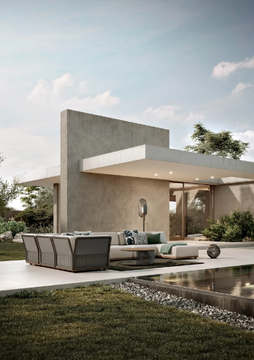 SWITCH - Modular fabric garden armchair by Atmosphera - view 3