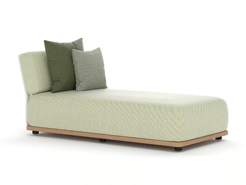 SWITCH - Fabric sun lounger by Atmosphera - view 2