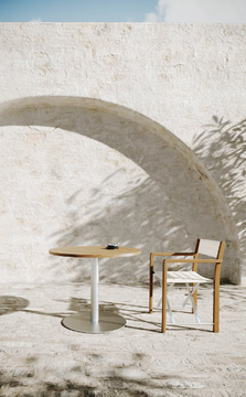 TREND T - Brushed steel table base by Atmosphera - view 3