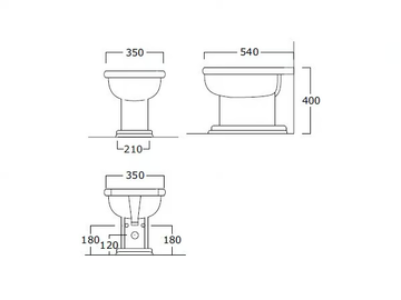 DOROTHY - Ceramic bidet by BATH&BATH - view 3