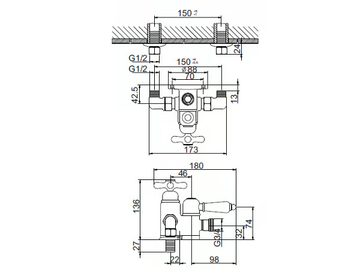 DOVER - Shower tap by BATH&BATH - view 3