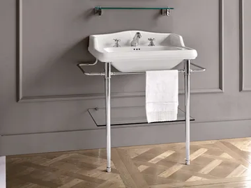 DOROTHY - Console rectangular washbasin by BATH&BATH - view 2