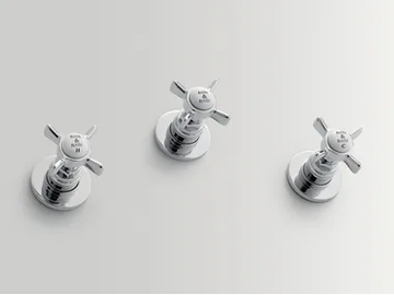 ALDEN - 3 hole shower tap with diverter by BATH&BATH - view 2